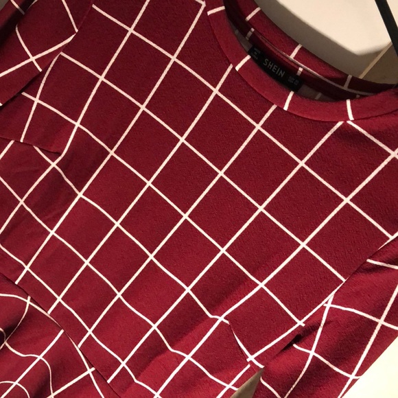 Maroon/Burgundy Blouse - Picture 2 of 2